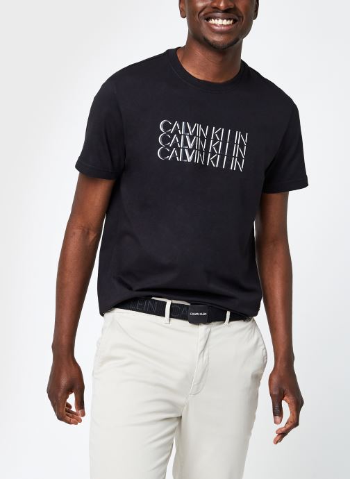 Triple Center Logo T-Shirt par Calvin Klein