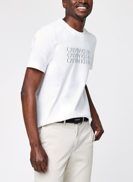 Triple Center Logo T-Shirt par Calvin Klein