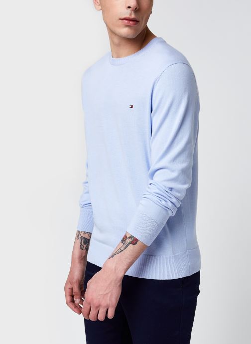 Organic Cotton Blend Crew Neck par Tommy Hilfiger