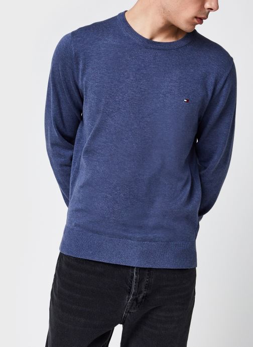 Organic Cotton Blend Crew Neck par Tommy Hilfiger
