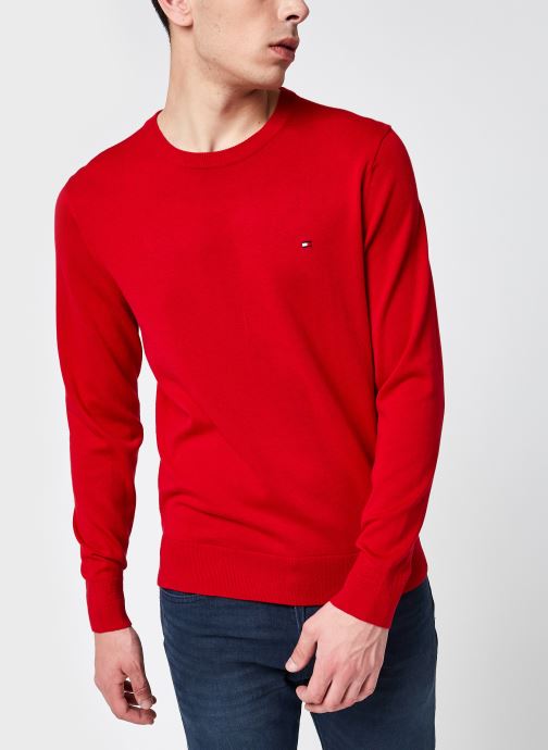 Organic Cotton Blend Crew Neck par Tommy Hilfiger