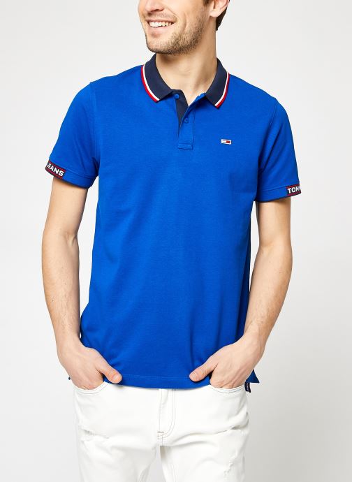 TJM Detail Rib Jaquard Polo par Tommy Jeans