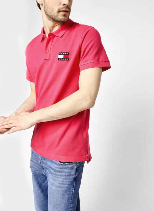 TJM Tommy Badge Lightweight Polo par Tommy Jeans
