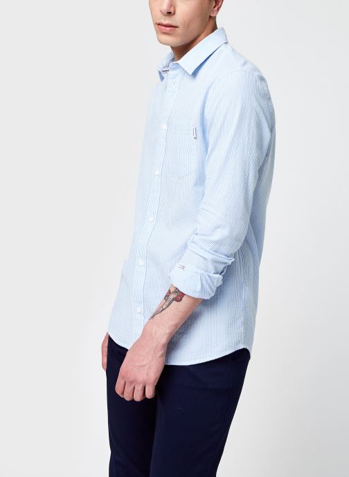 TJM Seersucker Striped Shirt par Tommy Jeans