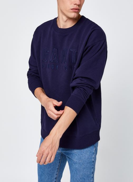 Tonal Logo Sweat Cneck par GANT