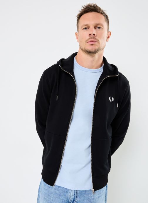 Vêtements Hooded Zip Through Sweatshirt pour Accessoires - Fred Perry - Modalova