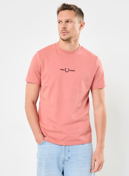 Vêtements Embroidered T-Shirt pour Accessoires - Fred Perry - Modalova