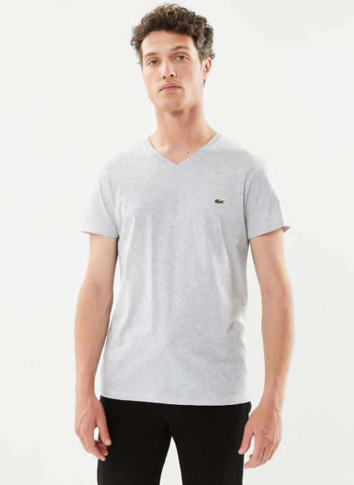 Vêtements Lacoste T-shirt col V en jersey de coton pour  Accessoires