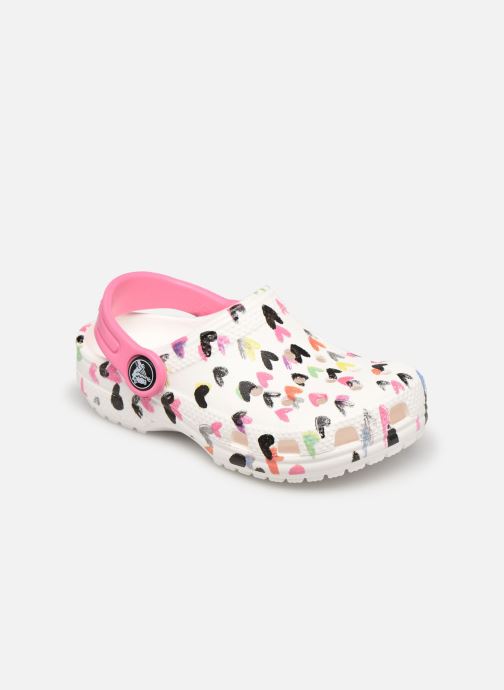 Classic Heart Print Clog K par Crocs