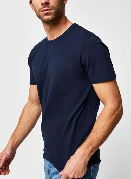 Slhnewpima Ss O-Neck Tee B 3 Pack NOOS par Selected Homme