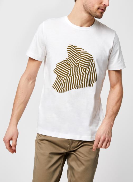 Slhregroxy Ss O-Neck Tee G par Selected Homme