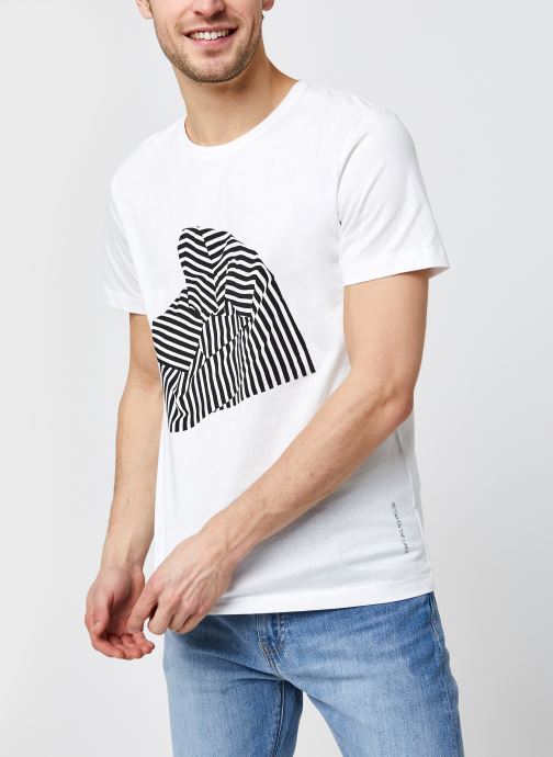 Slhregroxy Ss O-Neck Tee G par Selected Homme