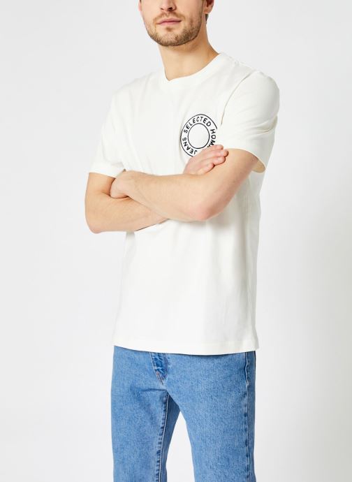Slhrelaxlogan Ss O-Neck Tee U par Selected Homme