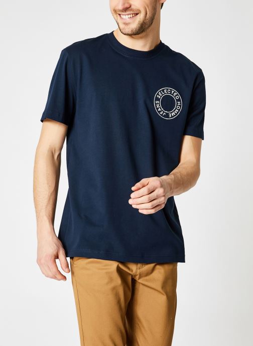 Slhrelaxlogan Ss O-Neck Tee U par Selected Homme