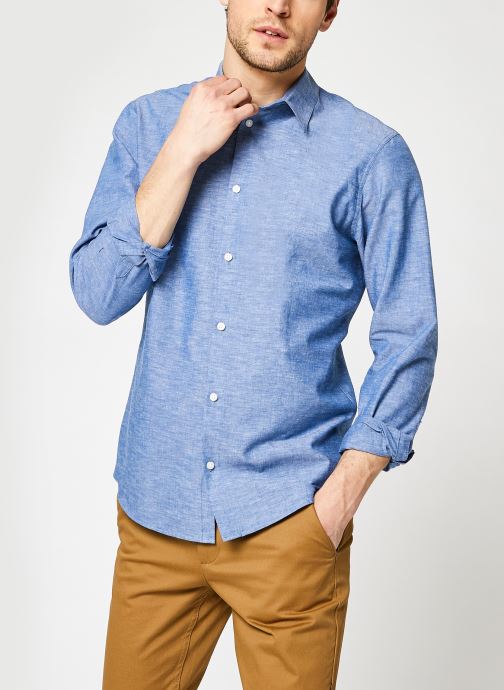 Slhslimnew-Linen Shirt Ls G NOOS par Selected Homme