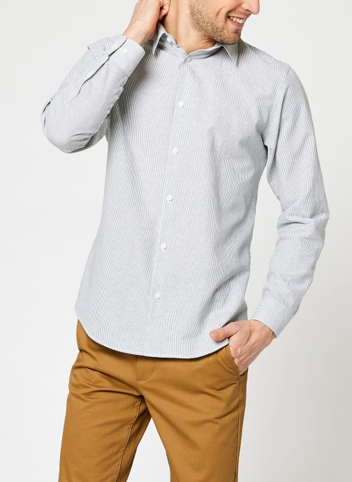Slhslimnew-Linen Shirt Ls G NOOS par Selected Homme