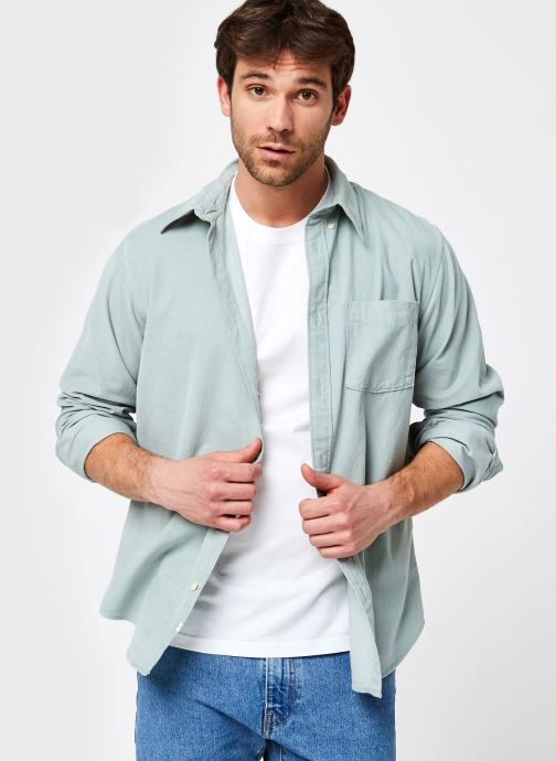 Slhslimoscar Shirt Ls Cord W par Selected Homme