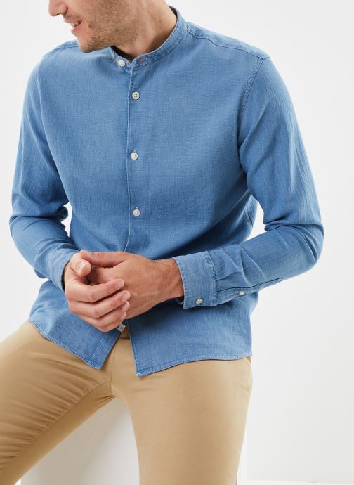 Slhslimcallum Shirt Ls Structure W par Selected Homme