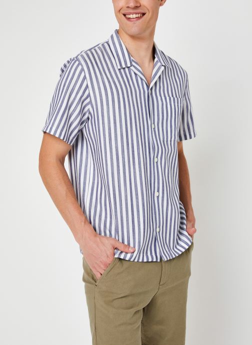 Slhrelaxwade Shirt Ss G par Selected Homme