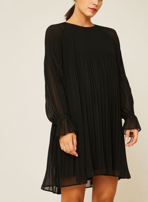 Robe courte fluide plissée unie par Monoprix Femme