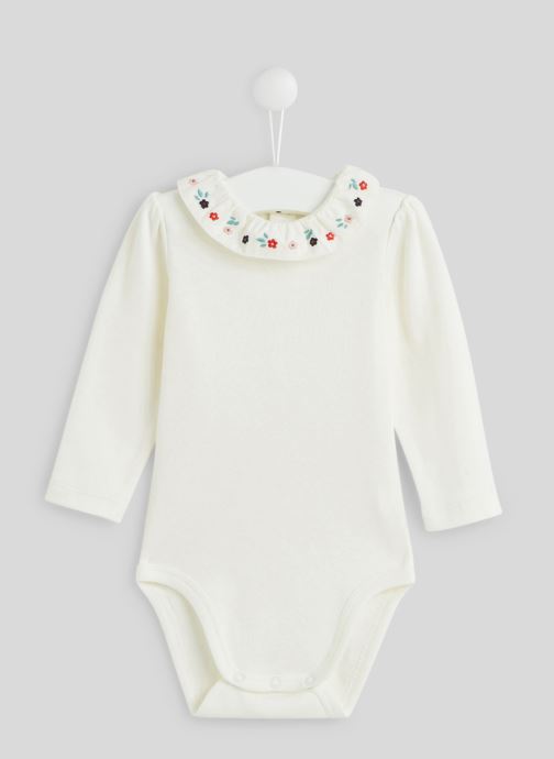 Body brodé à fleurs par Bout'Chou