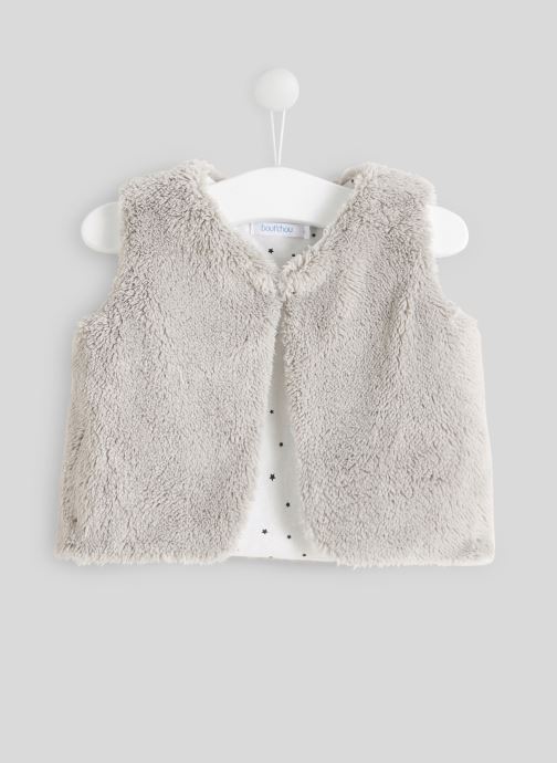 Veste sans manches imitation fourrure par Bout'Chou