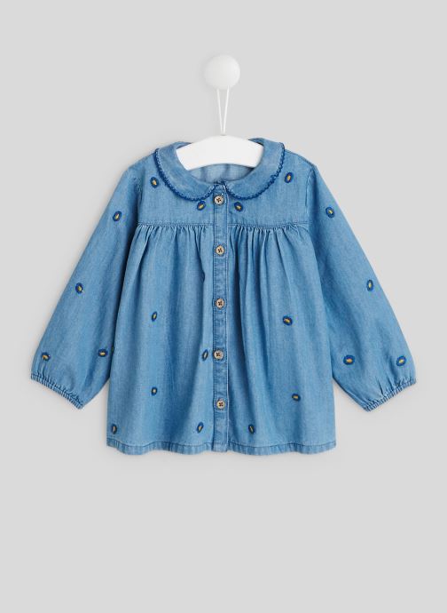 Blouse col brodé par Bout'Chou