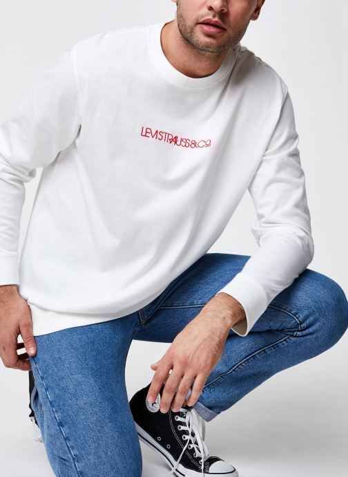 Ls Graphic Mockneck Tee par Levi's