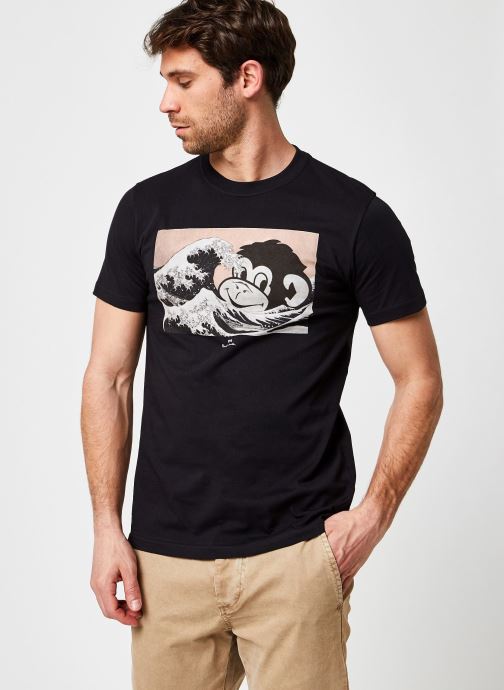 Mens Slim Fit Tshirt Ocean Monkey par PS Paul Smith