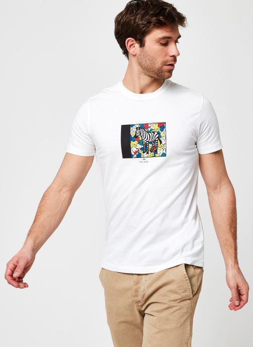 Mens Slim Fit Tshirt Zebra Hands par PS Paul Smith