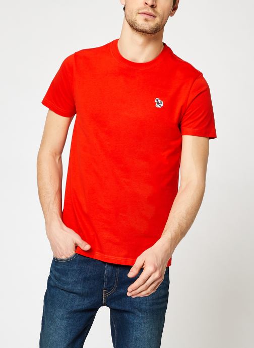 Mens Slim Fit Ss Tshirt Zebra par PS Paul Smith