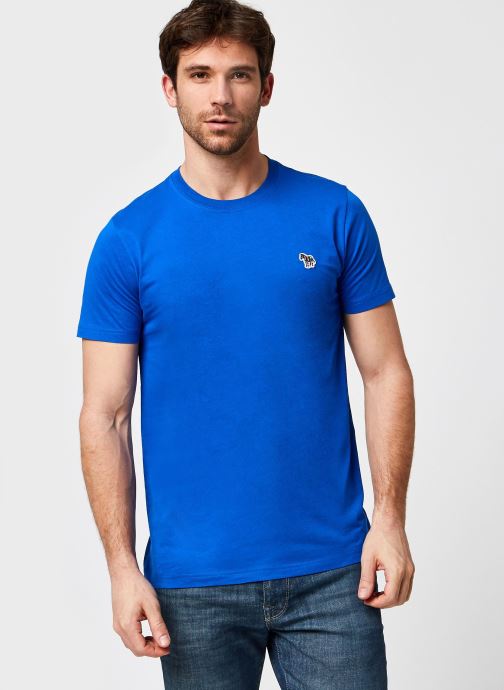 Mens Slim Fit Ss Tshirt Zebra par PS Paul Smith