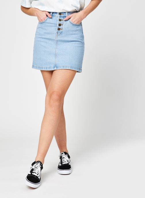 Button Fly A Line Skirt par Lee