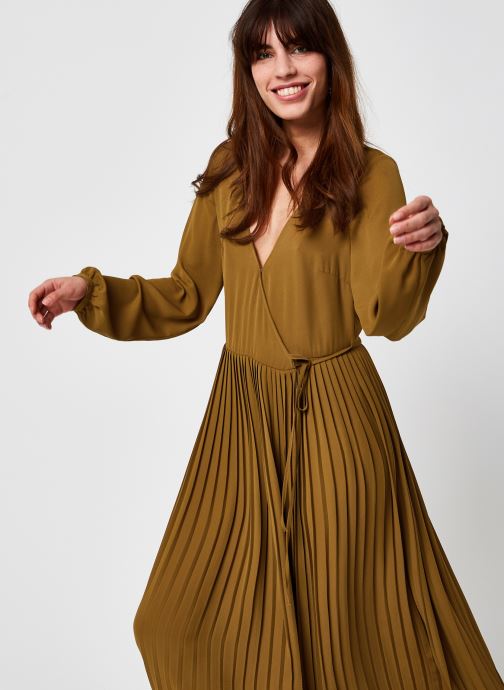 Vimeju Wrap Midi Plisse par Vila