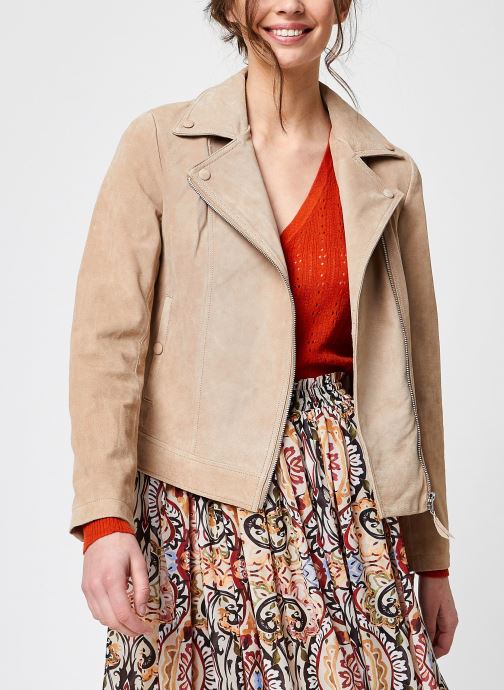 Viuse Suede Biker Jacket par Vila