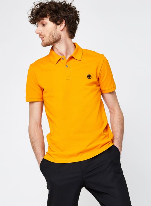 SS Millers River Collar Jacquard Pique YD Polo Slim par Timberland