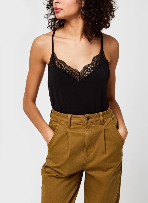 Vêtements Vero Moda Vmana SL Lace Top Ga Noos pour  Accessoires