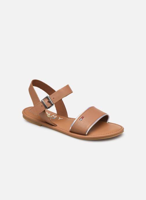 ESSENTIAL LEATHER FLAT SANDAL par Tommy Hilfiger