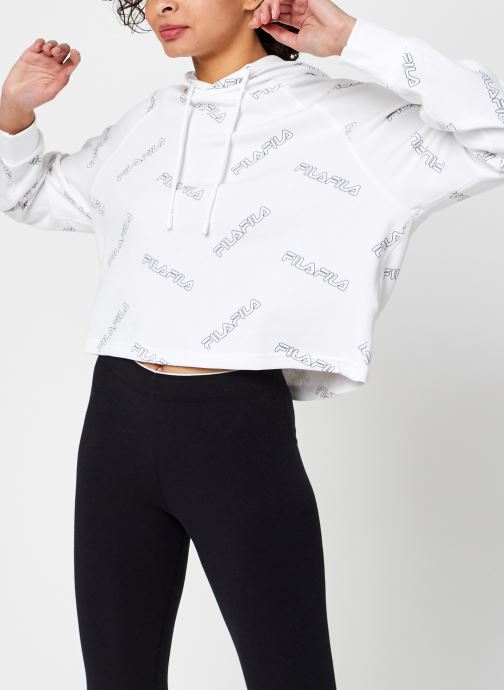 Janae Aop Cropped Hoody par FILA