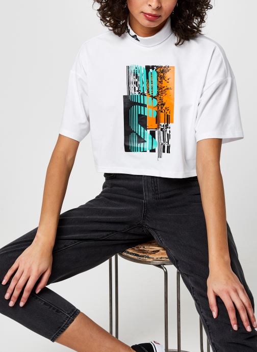 Abril Cropped Turtle Neck Tee par FILA