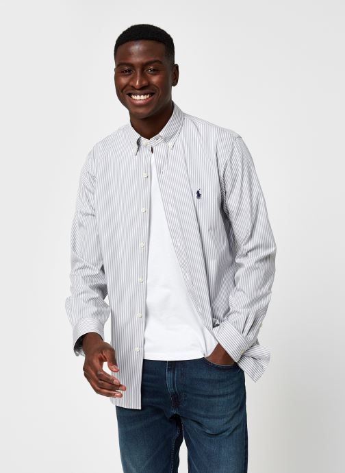 Chemise ML Slim Fit Stripes Pony par Polo Ralph Lauren