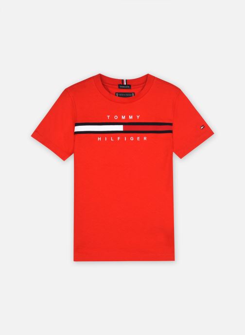 Flag Rib Insert Tee par Tommy Hilfiger