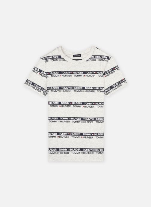 Printed Tape Tee S/S par Tommy Hilfiger