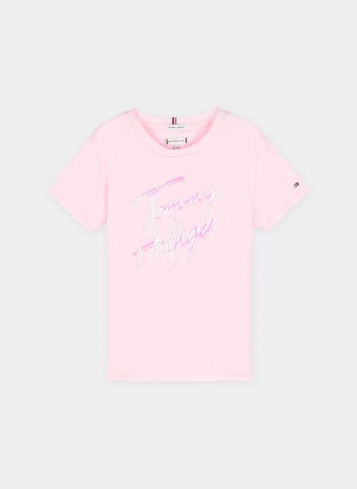 Script Print Tee S/S par Tommy Hilfiger