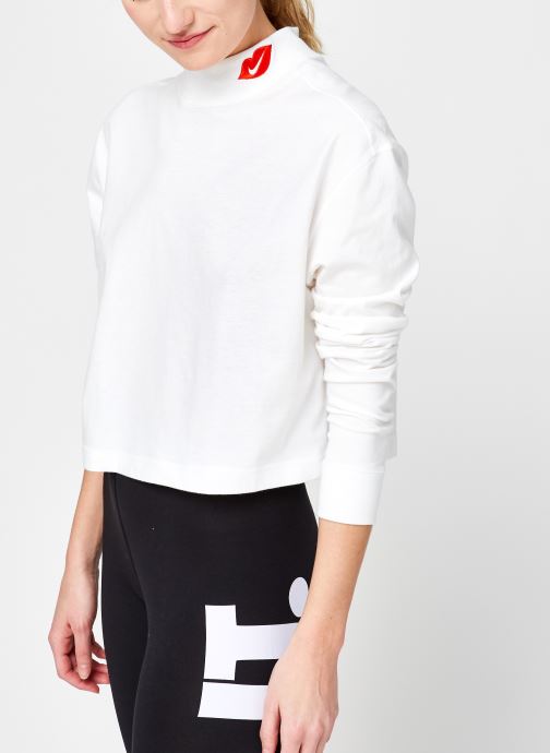 W Nsw Tee Ls Mock Love par Nike