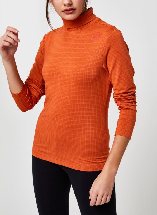 W Nsw Top Ls Mock Uu par Nike