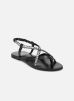 Jonak Sandales et nu-pieds WARREN pour Femme Female 36 498-WARREN Cuir/ Glitter Noir/ Argent