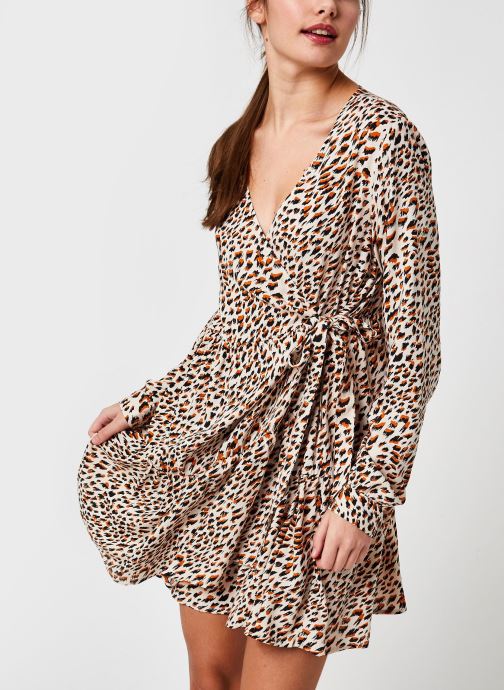 Nmfiona L/S Wrap Dress Sp par Noisy May