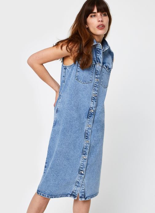 Nmminetta S/L Pckt Dnm Dress Ko Bg par Noisy May