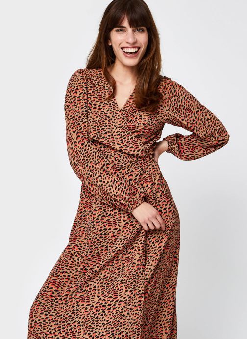 Nmnika L/S Calf Dress par Noisy May